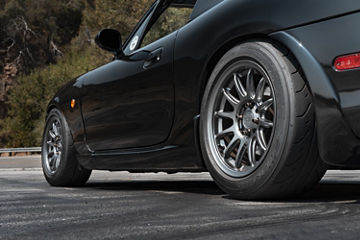 2002 Mazda Miata - Motegi S12 - Gray Wheel Pros